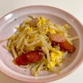 ちぃかま☆'s cooksnap of when they made 大変身☆もやしカルボナーラ.