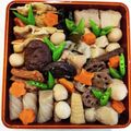 アイクス's cooksnap of when they made ひとつ鍋で作る♡お正月のお煮しめ.