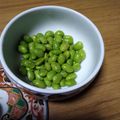 初レポまにあ's cooksnap of when they made ピリ辛ガーリック枝豆.