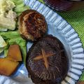 M130018's cooksnap of when they made ✿柚子胡椒風味 しいたけの肉詰め焼き✿.