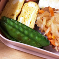 ∞らら∞'s cooksnap of when they made さやえんどうの油炒め☆.