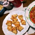 minmo2✳️2's cooksnap of when they made 冷凍パイで、メープル味のクロワッサンパイ.