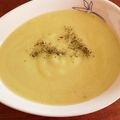 チェリチョコ's cooksnap of when they made ブロッコリーの芯でポタージュ.