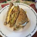 ayk4w41's cooksnap of when they made キャベツとベーコンのカレーサンドイッチ.