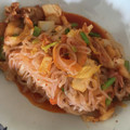 花花里's cooksnap of when they made 白滝とねぎのキムチ炒め.