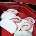 こや星人's cooksnap of when they made 簡単！ウサギ蒲鉾の飾り切り.