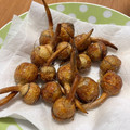 ぽっぽ5's cooksnap of when they made 慈姑（クワイ）の素揚げ.