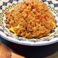 satonu's cooksnap of when they made カレールウで簡単カレーチャーハン.