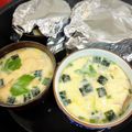 YuccaYukka's cooksnap of when they made 松茸味のお吸い物で作る超簡単茶碗蒸し.