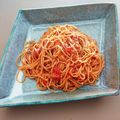 神風＊'s cooksnap of when they made シェフ直伝　干エビワタリガニスパゲティー.