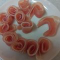 ハンクスさん's cooksnap of when they made 生ハム１枚で！包丁いらず！バラの花.