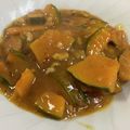 papikun's cooksnap of when they made マーボーかぼちゃ.