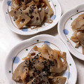 ♡ここはな♡'s cooksnap of when they made 簡単！焼き肉のタレでれんこんのきんぴら.