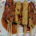 クックMOW4PI☆'s cooksnap of when they made 焼き鳥屋さん顔負けの鷄つくね.