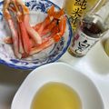 rinaai's cooksnap of when they made 超簡単✿カニ酢　白だしで.
