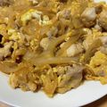 takatiho's cooksnap of when they made 親子丼（丼ものつゆ黄金比）.
