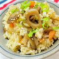 U☆kaoru's cooksnap of when they made 筑前煮リメイク！ごろっと炊き込みご飯.