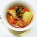 ☆雪矢☆'s cooksnap of when they made ★カブと鶏肉のトマト煮込み★.