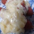 romys's cooksnap of when they made ポークソテー♪たっぷりチーズのアリゴ添え.