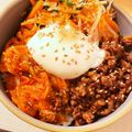 Mizu718211's cooksnap of when they made 合挽き肉で節約ビビンバ.