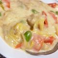 Halcandy51's cooksnap of when they made 白菜と大根と鶏肉のクリーム煮.