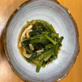 maezuchu's cooksnap of when they made 小松菜と油揚げの煮びたし.