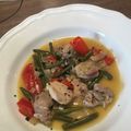 Yokchina's cooksnap of when they made スペイン料理〜鶏肉の白ワイン煮込み〜.
