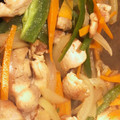 クックS5N2AF☆'s cooksnap of when they made 鶏肉と野菜のオイスターソース炒め.