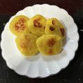 ＭＩ−ＳＡＮ's cooksnap of when they made スイートポテト風さつまいももち.
