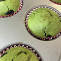 ドラ修行中's cooksnap of when they made 簡単お節リメイク☆黒豆抹茶マフィン.