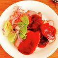 反省堂書店（のぐち）'s cooksnap of when they made お歳暮ハム消費！簡単美味しいハムステーキ.