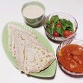 うまうま・らぶ's cooksnap of when they made パラタ／ロティ　カレー用主食の薄焼きパン.