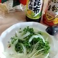 ＊＊ラテ＊＊'s cooksnap of when they made ブロッコリースーパースプラウトのサラダ.