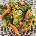 クックG1CG0C☆'s cooksnap of when they made 簡単！菜の花のゴマだれ和え.