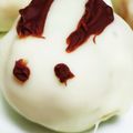 ☆結★'s cooksnap of when they made ハロウィン★おばけちゃんの濃厚チーズトリュフ。.