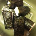 milsalud's cooksnap of when they made ハンペンのわさび海苔焼き.