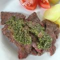 クックFOVLQI☆'s cooksnap of when they made 牛肉のジェノベーゼソース和え.