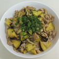 mami99's cooksnap of when they made さつまいもと舞茸の豚肉中華炒め.