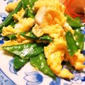 クリーピングタイム☆'s cooksnap of when they made バターが決め手！ふわふわ卵のさやえんどう.