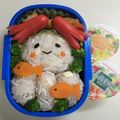 mami99's cooksnap of when they made 栄養花まる◎しらすチーズおにぎり.