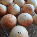 mikamika's cooksnap of when they made ふわふわ 手作りあんぱん.