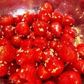 ♡ぽちすけ♡'s cooksnap of when they made 簡単☆ミニトマトの中華風ナムル.