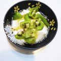 ☆雪矢☆'s cooksnap of when they made ランキングNo,1✨キウィヨーグルト♪.