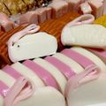 ヒロ♪エリ's cooksnap of when they made 簡単！ウサギ蒲鉾の飾り切り.