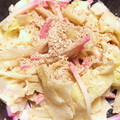 moonparty's cooksnap of when they made 簡単！白菜とかまぼこの胡麻マヨサラダ.