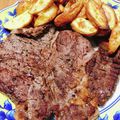 Emihann's cooksnap of when they made 高級肉に変身◆ソースも旨い牛ステーキ◆.