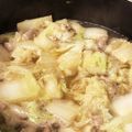 akicon's cooksnap of when they made 絶品！白菜スープ.