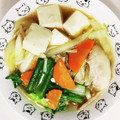 さおりらっくま's cooksnap of when they made 鶏ももと白菜 長ネギの白だし餡かけうどん.