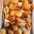 トンガリ2022's cooksnap of when they made おつまみ(^O^)さつま芋コロッケ.