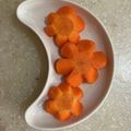 ぼこぼこ's cooksnap of when they made おせち、お食い初めに☆にんじんの飾り切り.